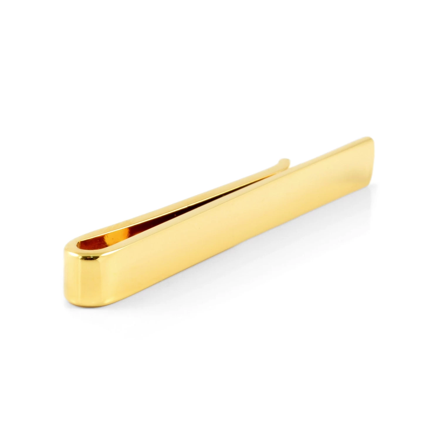 Gold-Tone Cufflinks & Tie Bar Set - Image 3