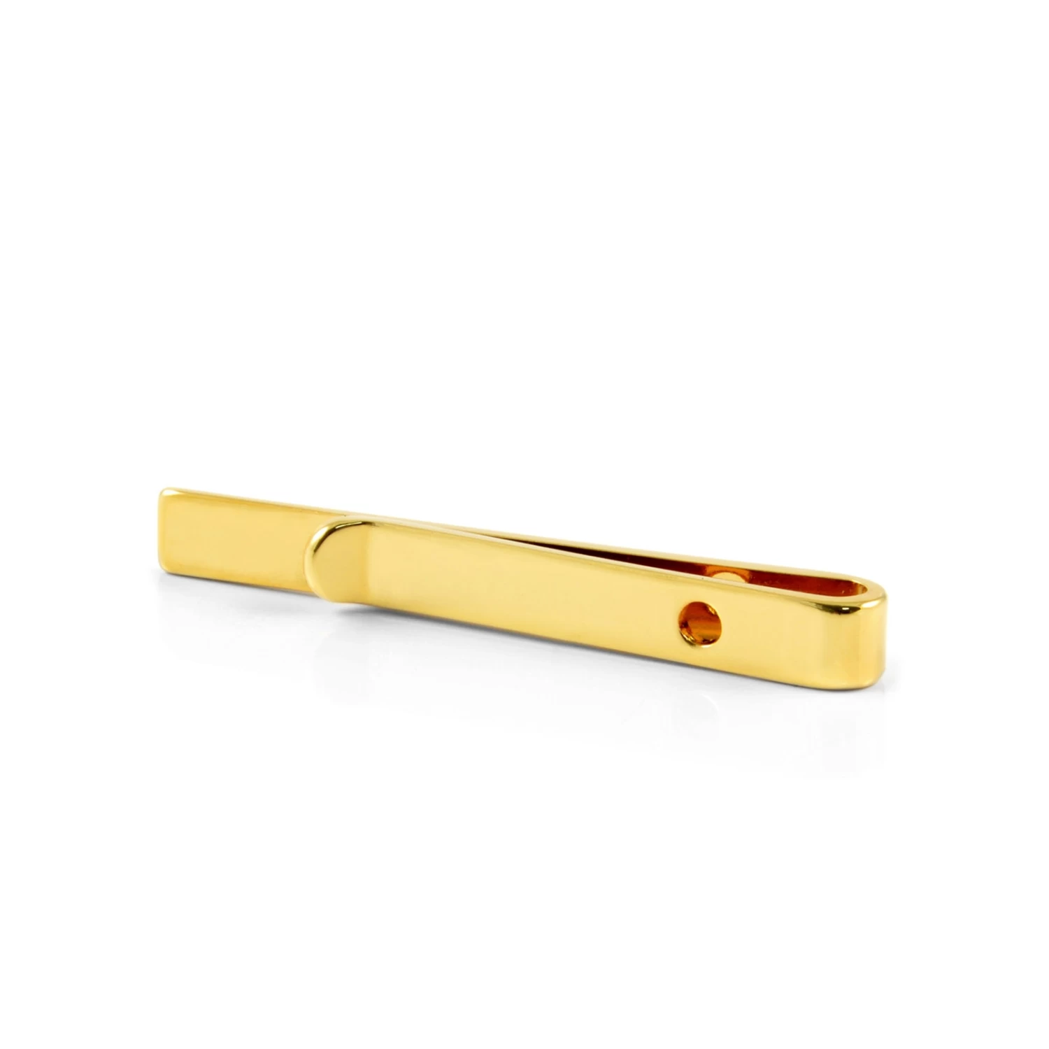 Gold-Tone Cufflinks & Tie Bar Set - Image 5