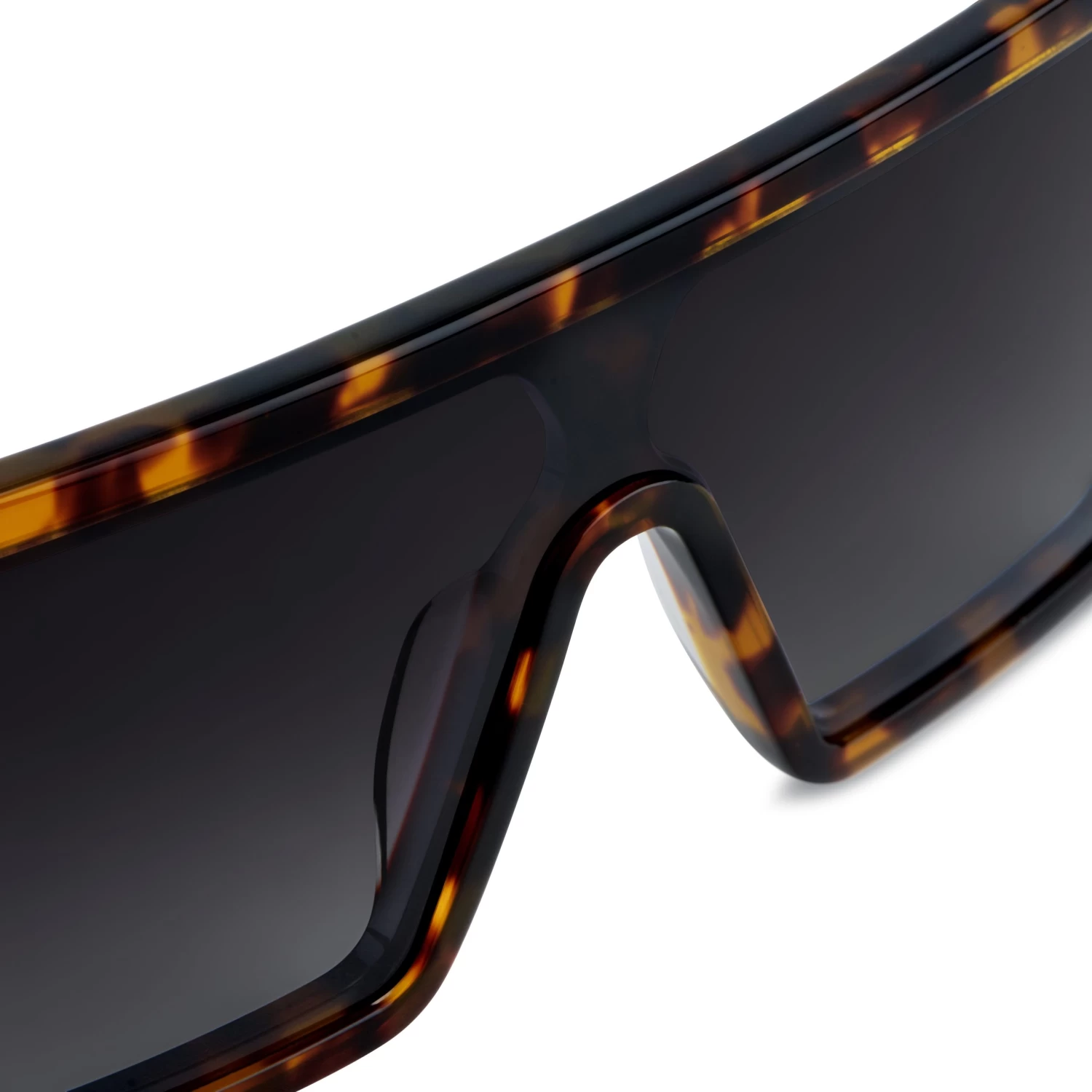 Occasus | Tortoise Shell Retro Squared Polarized Sunglasses - Image 6
