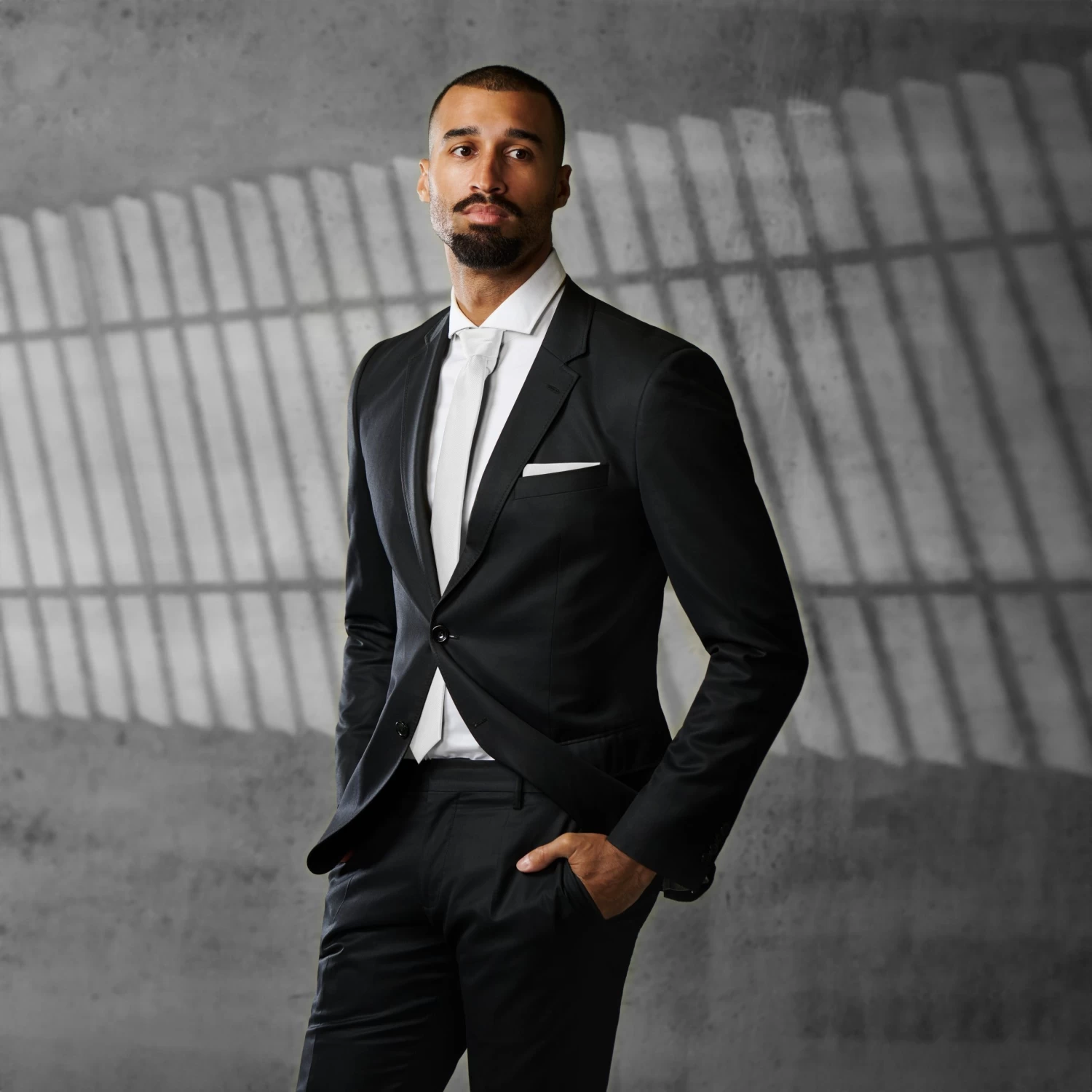 Classic White Silk-Twill Tie - Image 2