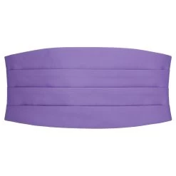 Lavender Basic Cummerbund