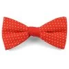 True Red & White Dot Cotton Pre-Tied Bow Tie