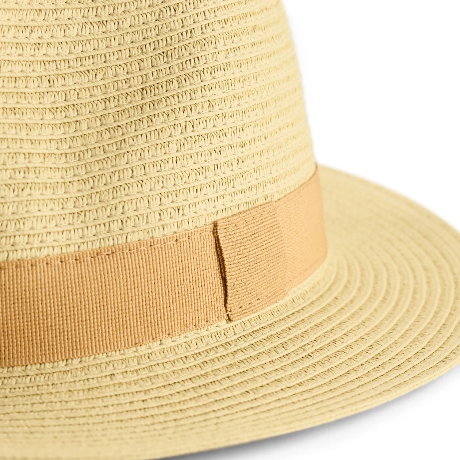 Lacuna | Beige Straw Fedora - Image 6
