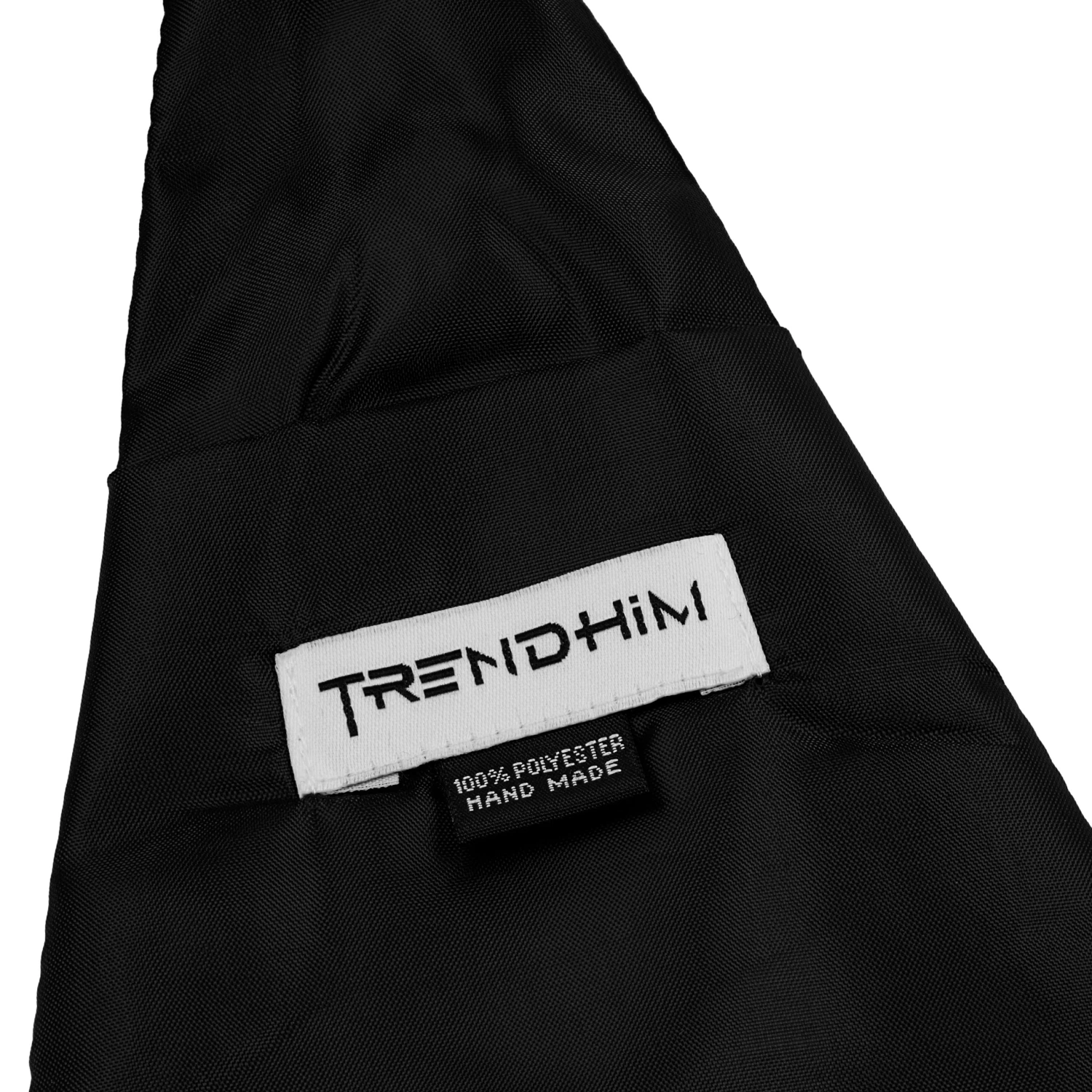 Shiny Black Basic Cummerbund - Image 5