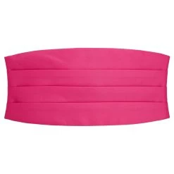 Hot Pink Basic Cummerbund