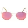 Dandy Pink Polarized Round Sunglasses