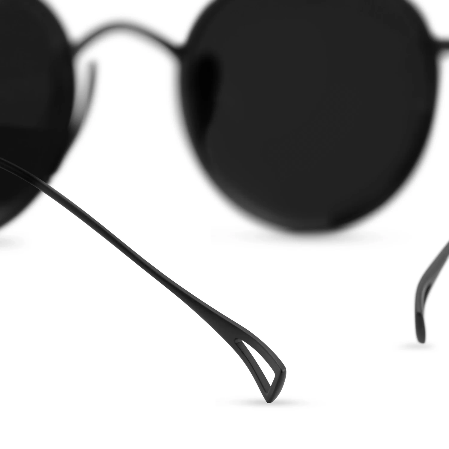 Occasus | Round Black Titanium Polarized Sunglasses - Image 8