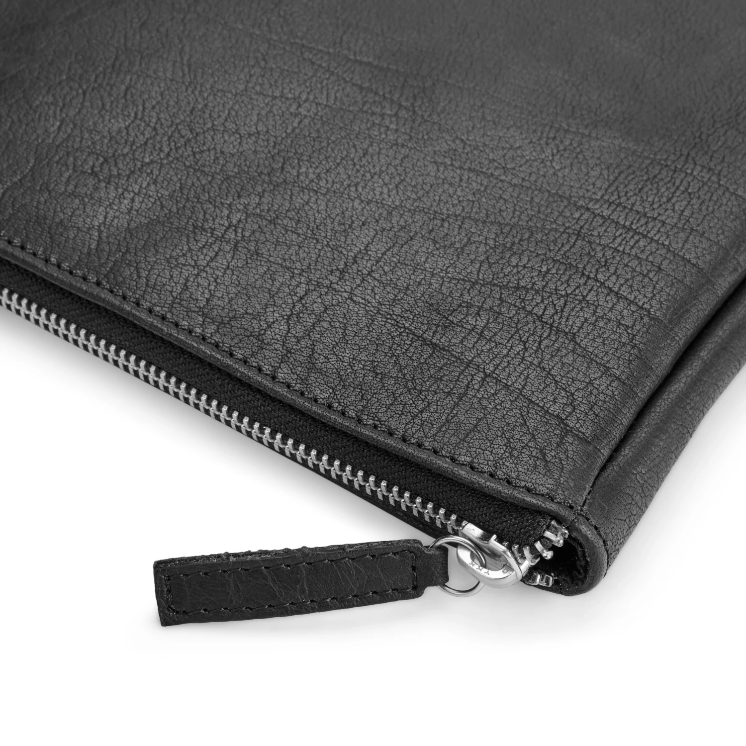 Montreal | Small Black Leather Laptop Sleeve - Image 9