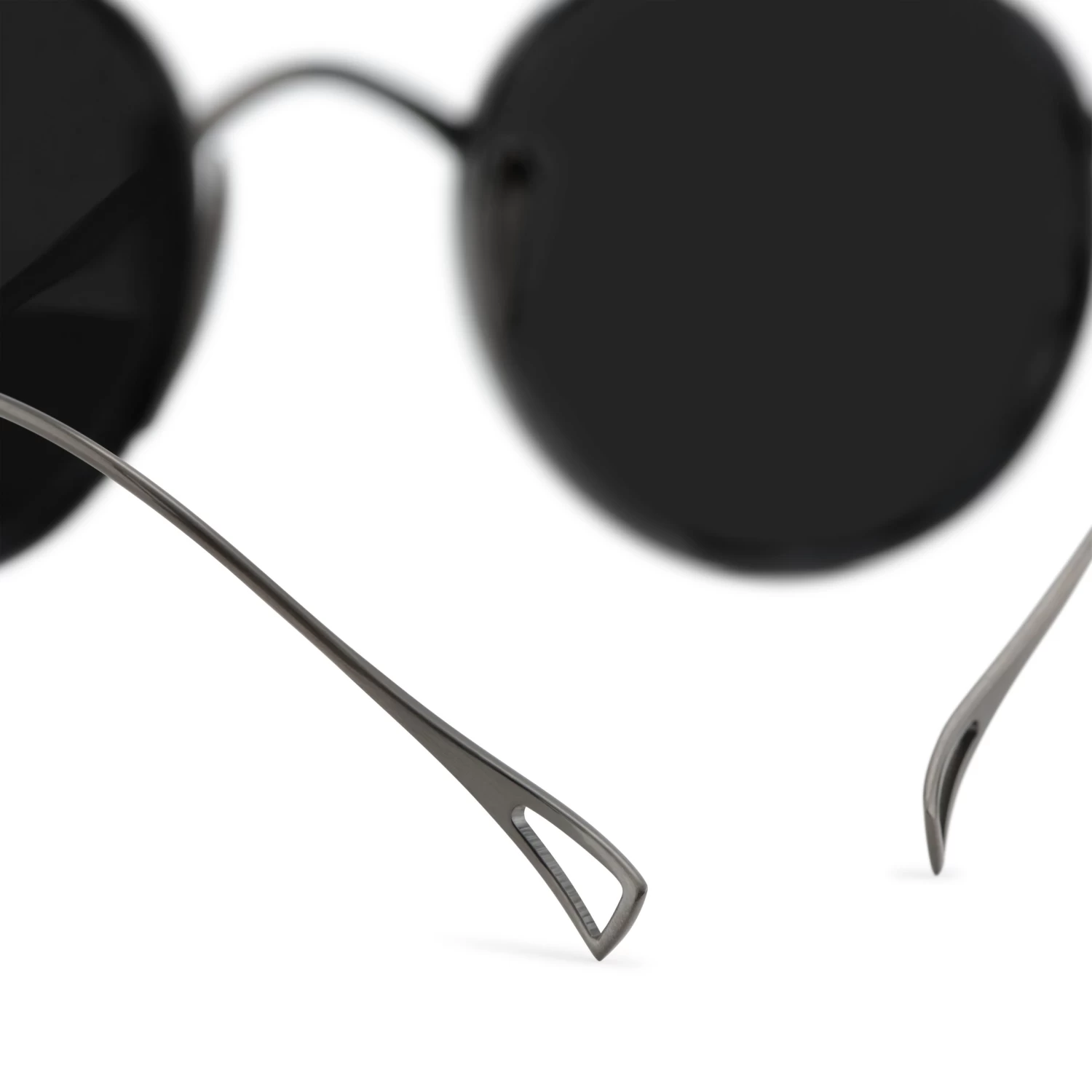 Occasus | Round Gunmetal Titanium Polarized Sunglasses - Image 8
