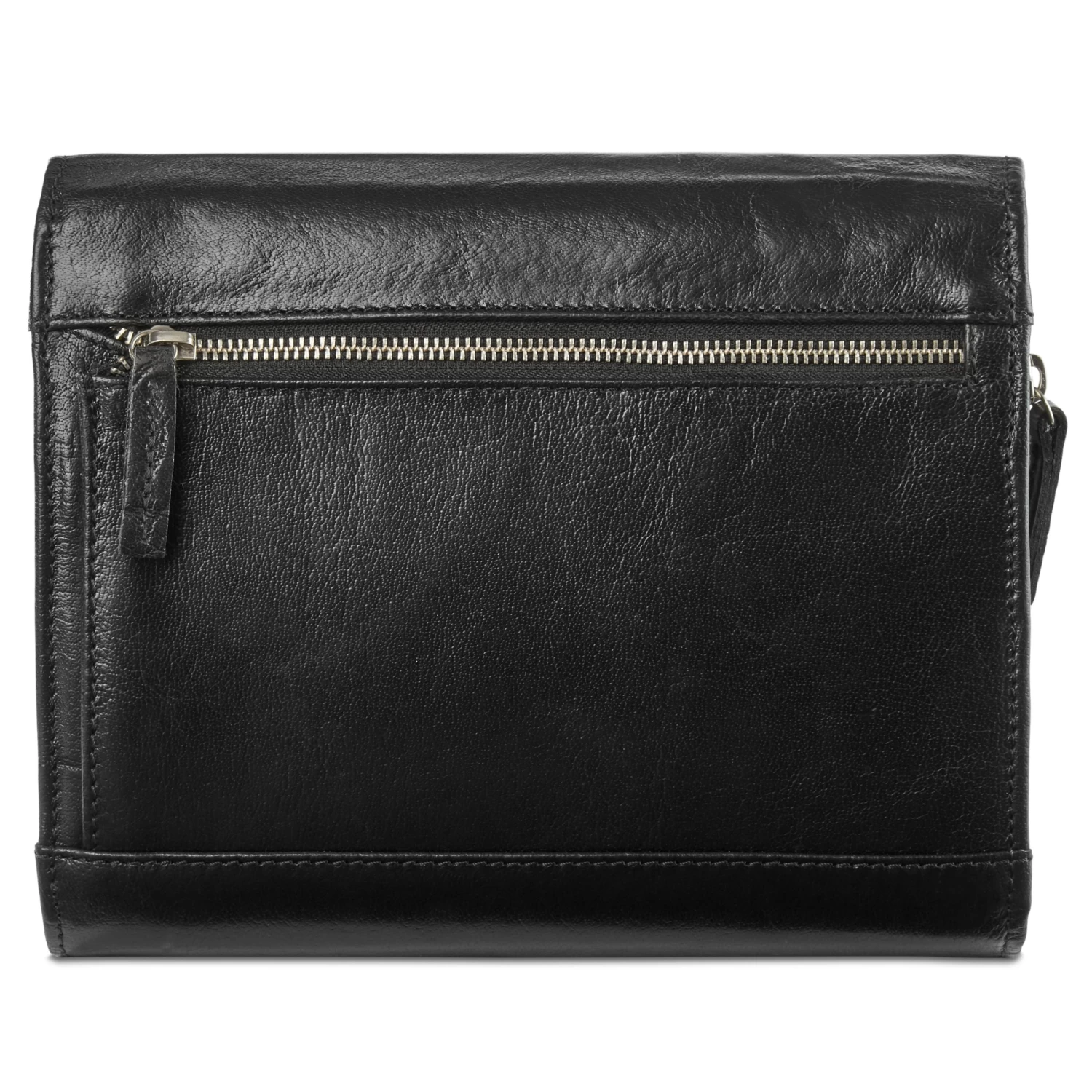 California | Black Hanging Toiletry Kit Leather Bag - Image 3