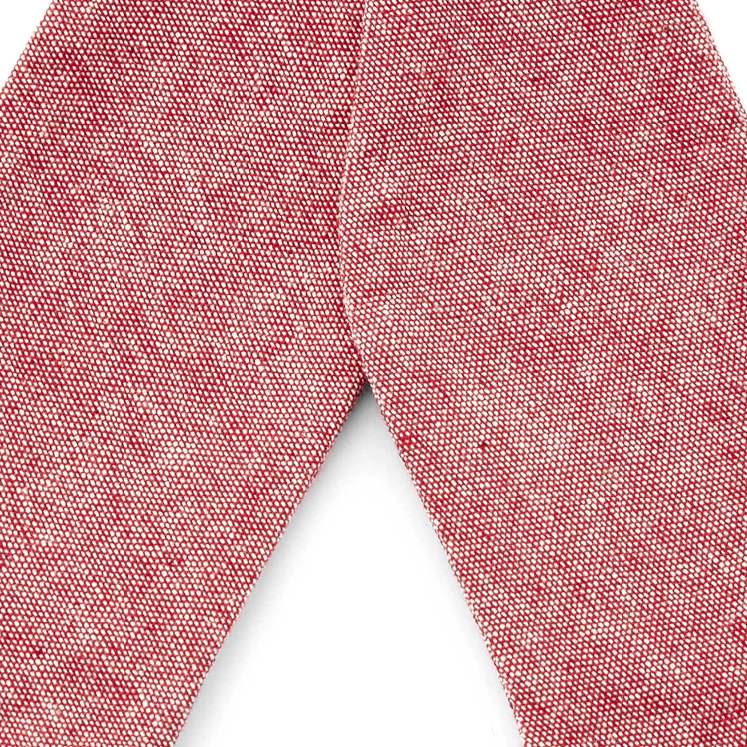 Peach Blossom Cotton Self-Tie Bow Tie - Image 2