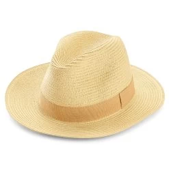 Lacuna | Beige Straw Fedora