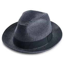 Lacuna | Royal Blue Straw Fedora