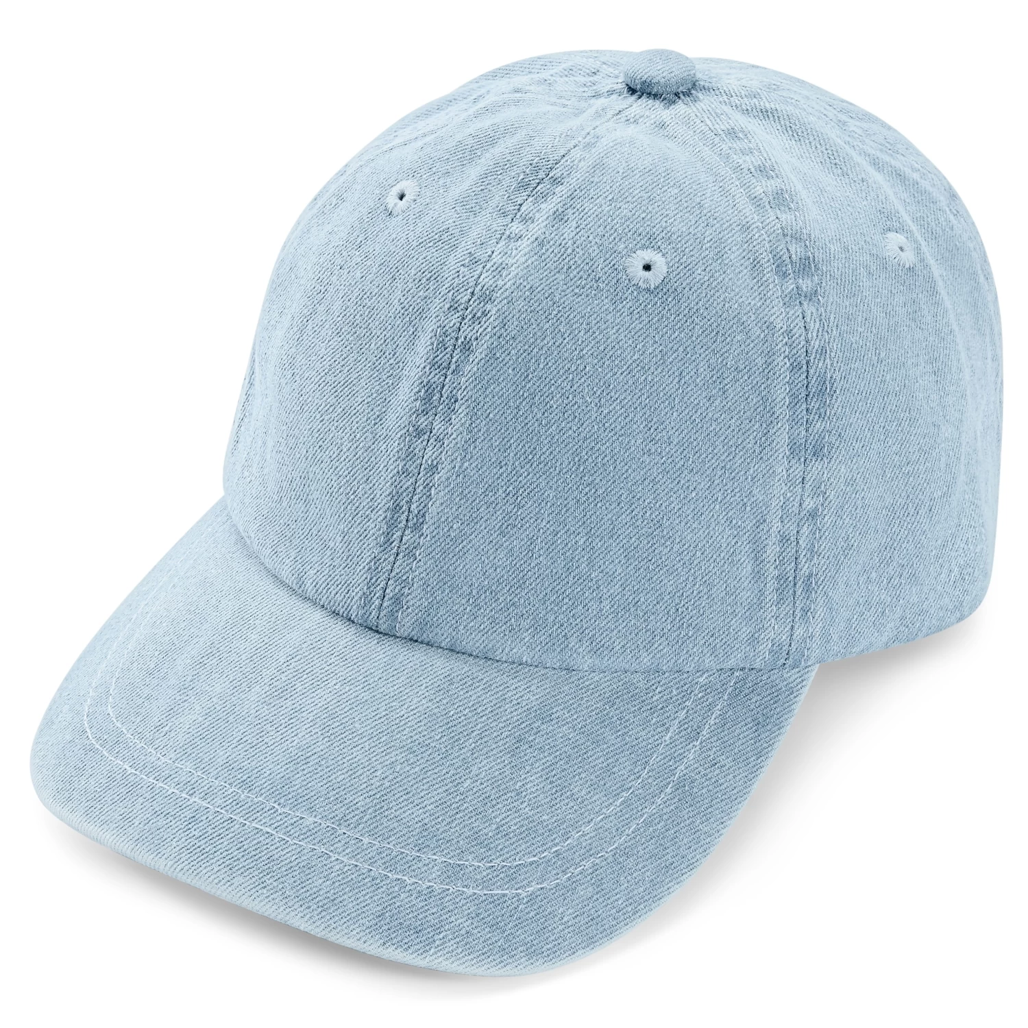 Lacuna | Light Wash Denim Baseball Cap