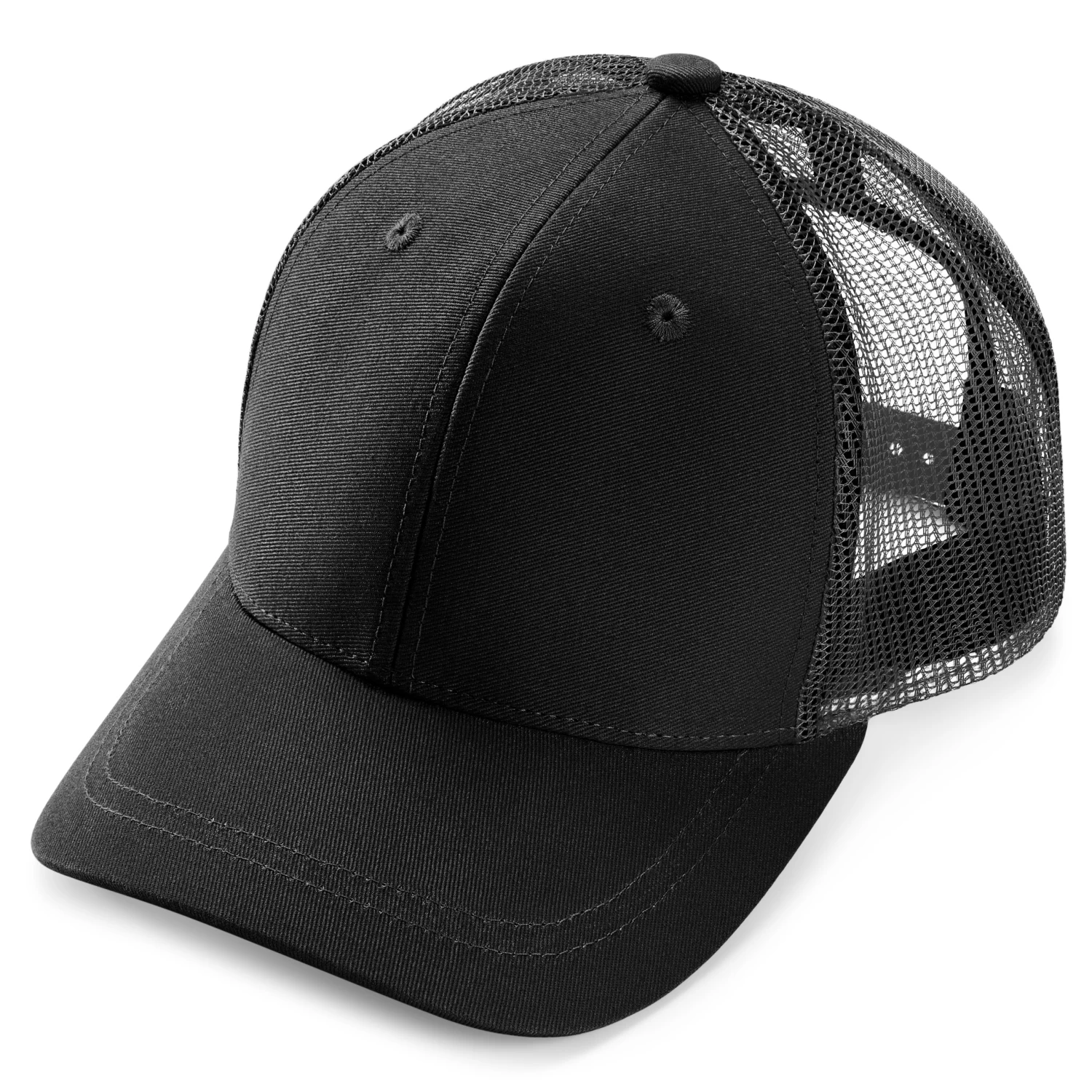 Lacuna | Black Trucker Cap