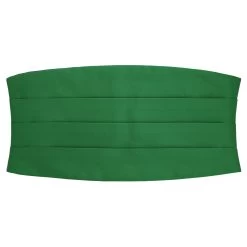 Emerald Green Basic Cummerbund