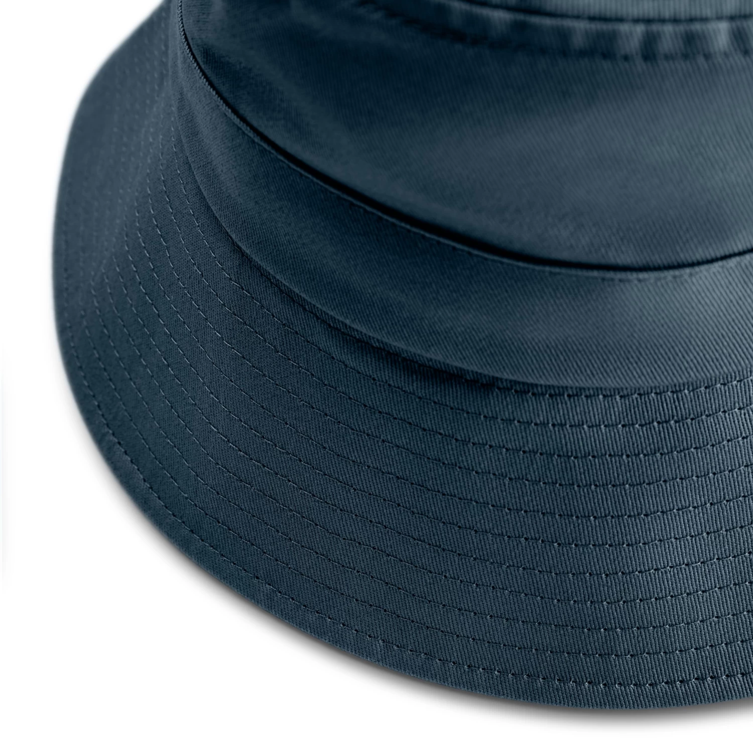 Lacuna | Navy Blue Cotton Bucket Hat - Image 4