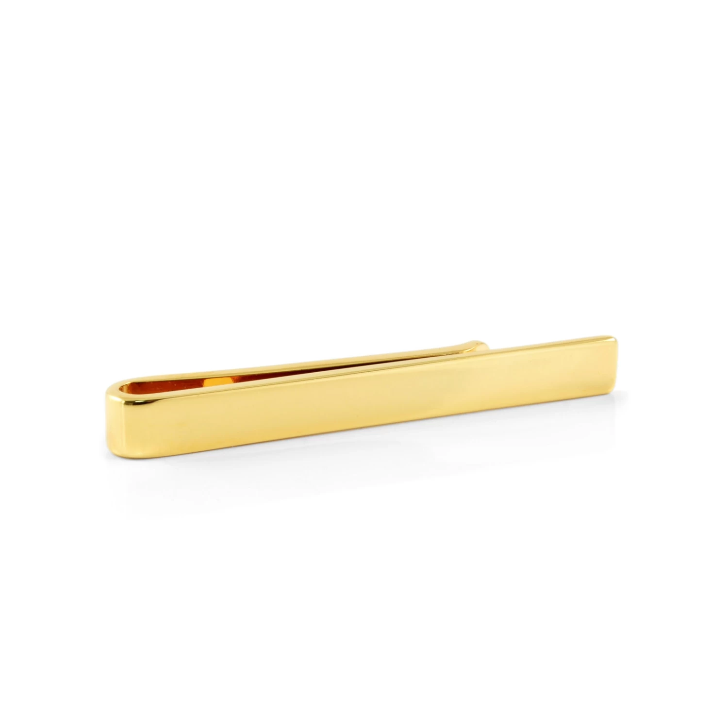 Gold-Tone Cufflinks & Tie Bar Set - Image 4