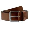 Classic Trust Brown Full Grain Leather Belt