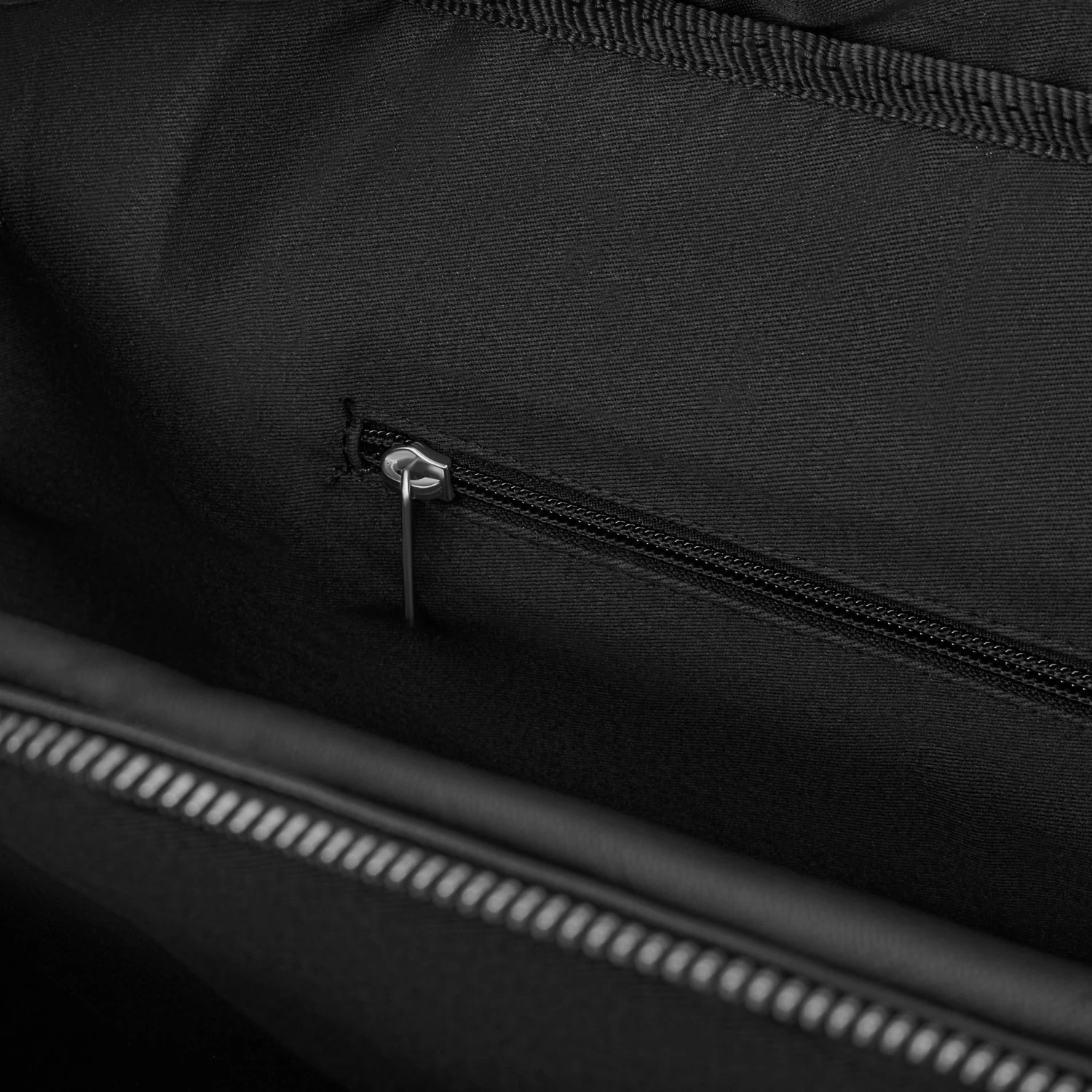 Fidei | Black Full Grain Goat Leather Business Weekend Bag - Image 8