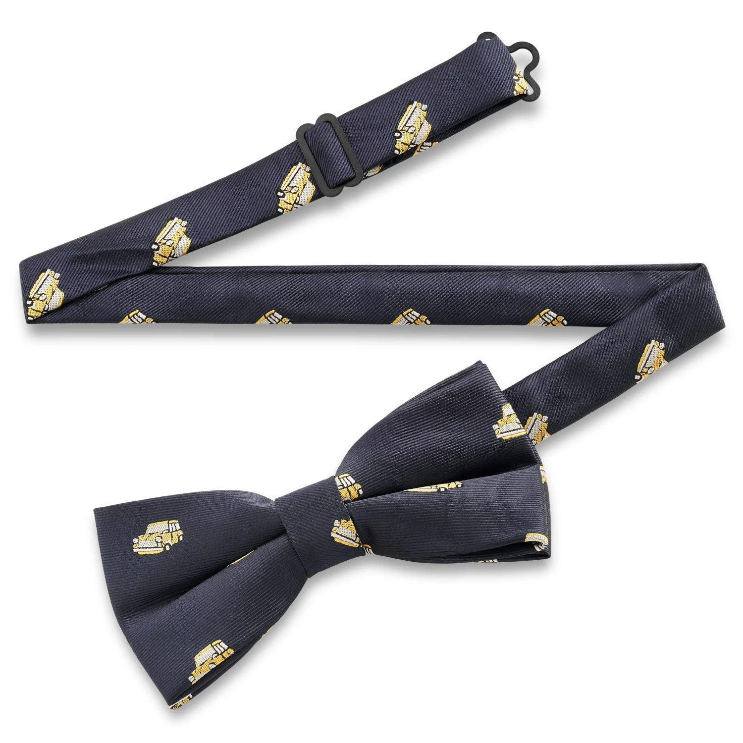 Motos | Navy Big Car Pre-Tied Bow Tie - Image 2