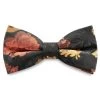 Dianthus | Black, Orange And Yellow Flower Pre-Tied Bow Tie