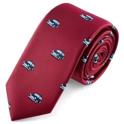 Motos | 6 Cm Red Big Car Tie