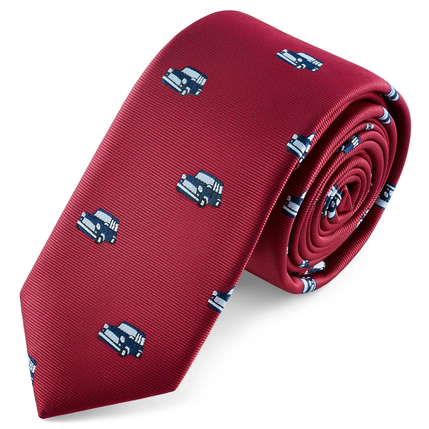 Motos | 6 Cm Red Big Car Tie