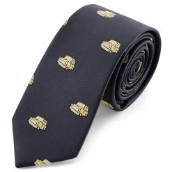 Motos | 6 Cm Navy Big Car Tie