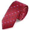 Motos | 6 Cm Red Small Car Tie