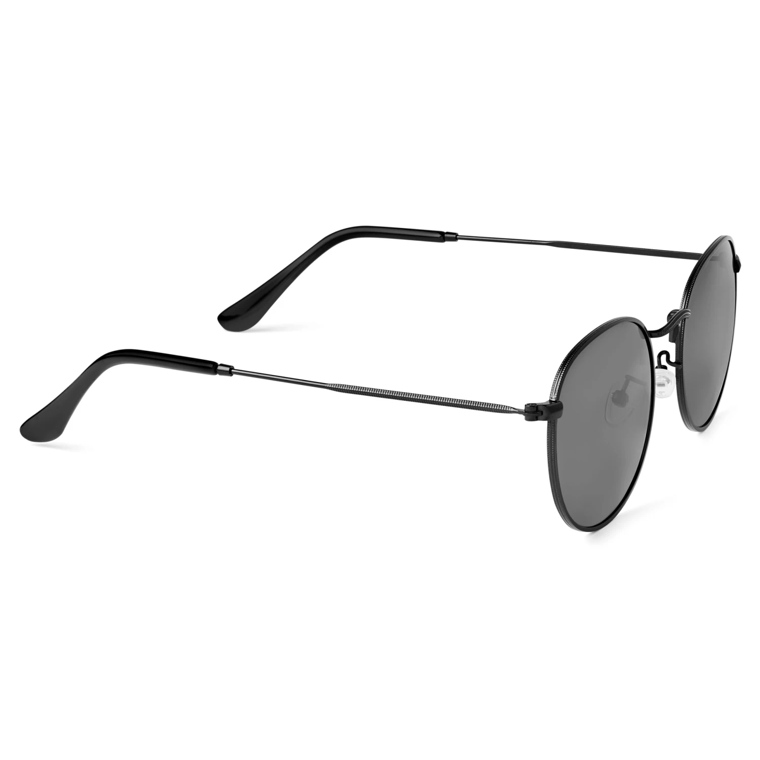 Dandy All Black Polarized Sunglasses - Image 3