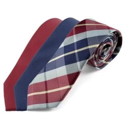 Bordeaux Necktie Set
