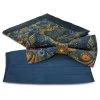 Silk Pre-Tied Bow Tie, Pocket Square, And Cummerbund Set