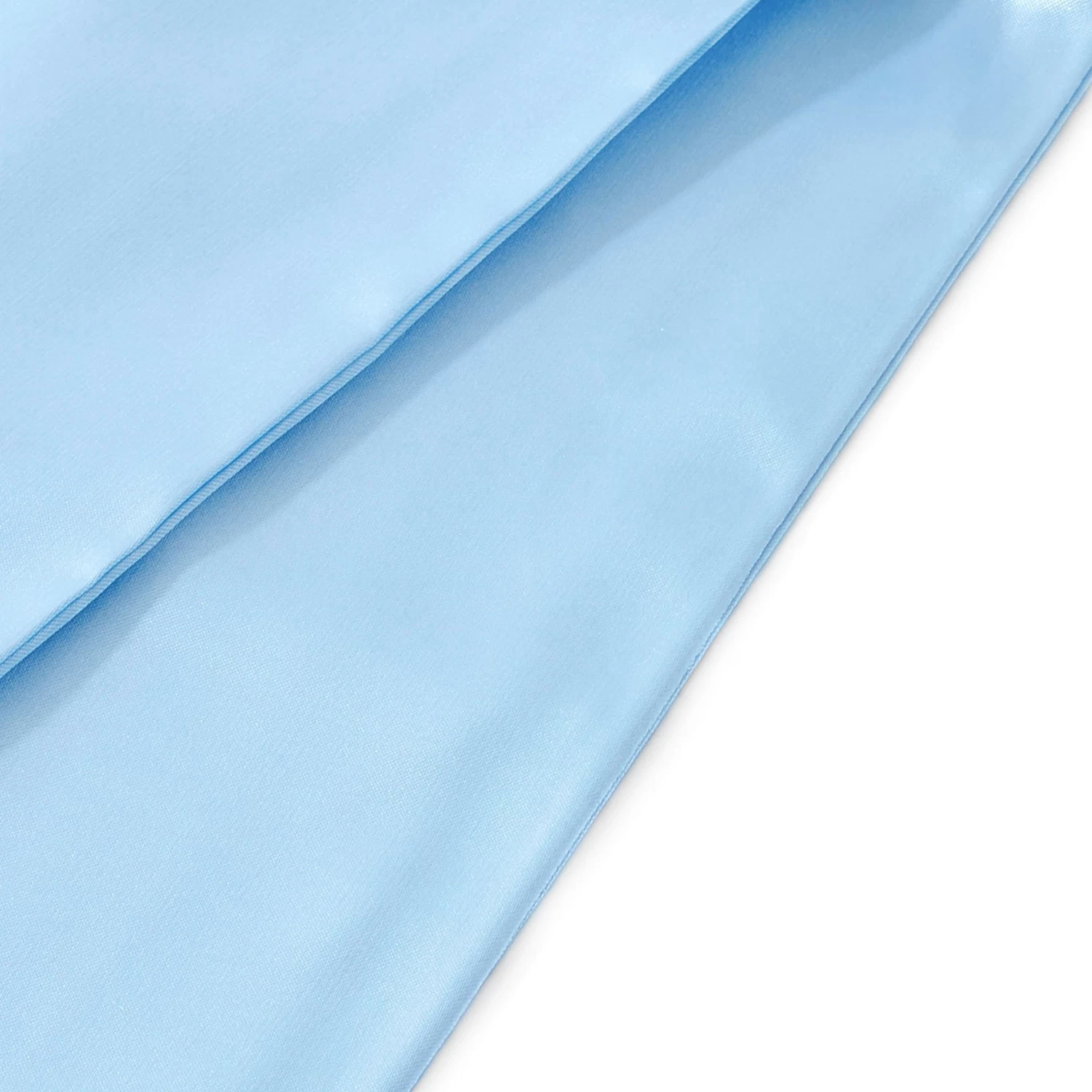 Baby Blue Shiny Cravat - Image 2