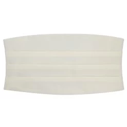 Ivory Basic Cummerbund
