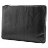 California | Black Leather Laptop Sleeve
