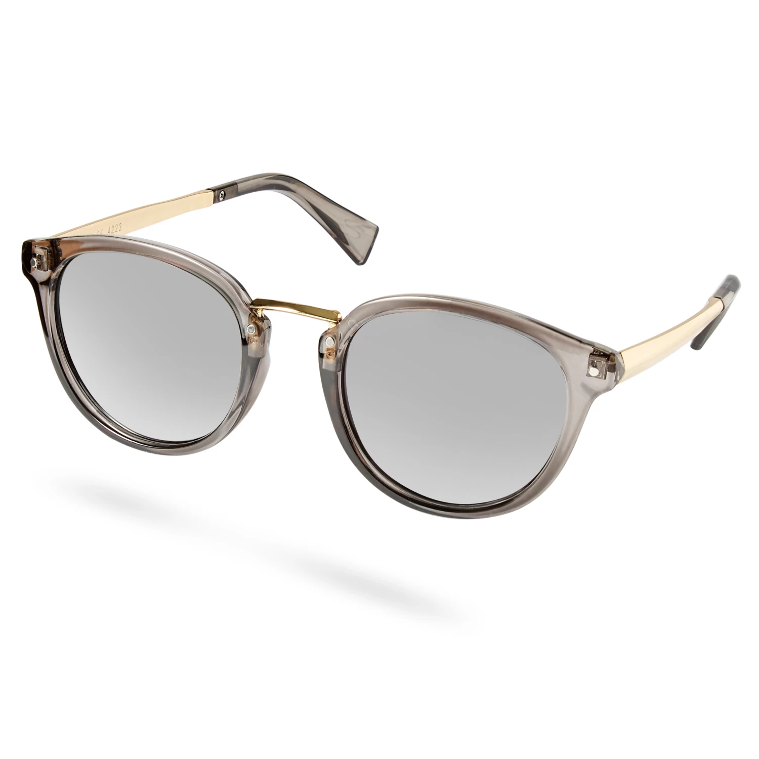 Gold-Tone & Grey Polarised Sunglasses - Image 2