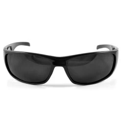 Black & Black Wrap Around Biker Sunglasses