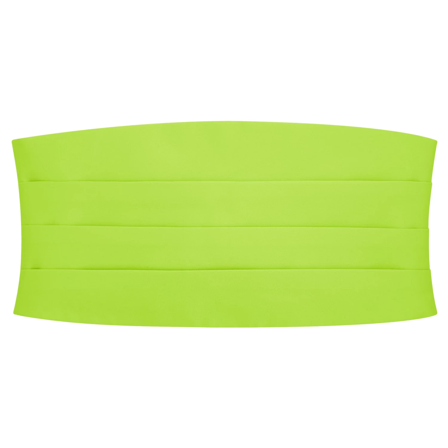 Lime Green Basic Cummerbund