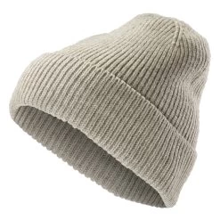 Montagna | Light Grey Chunky Knitted Beanie