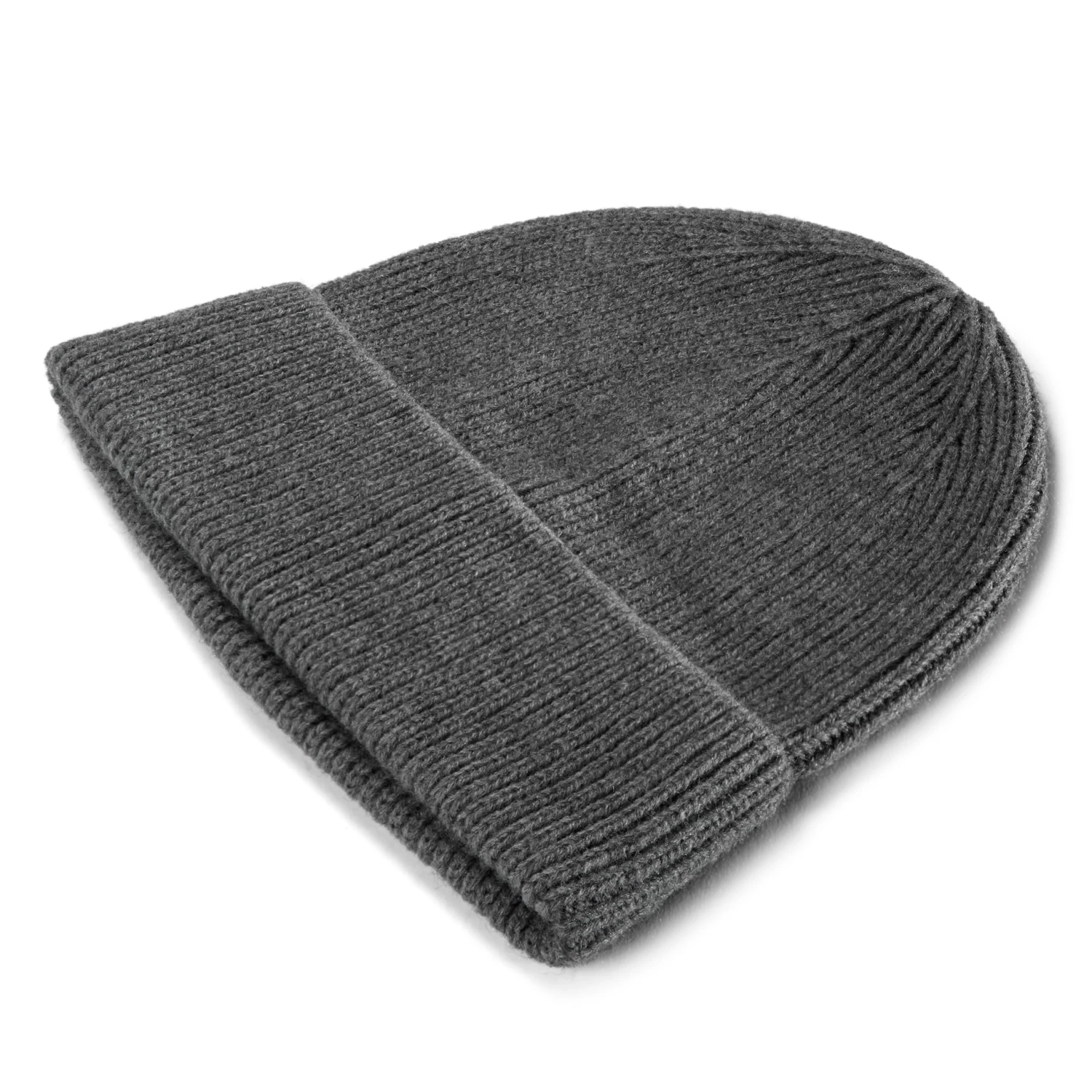 Montagna | Metallic Grey Chunky Knitted Beanie - Image 7