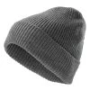Montagna | Metallic Grey Chunky Knitted Beanie