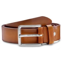 Vincio | Gradient Tan Full Grain Leather Belt