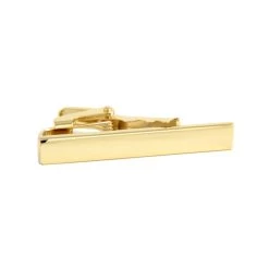 Simple Gold-Tone Tie Clip
