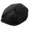 Fido | Black Velvet Newsboy Cap