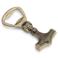 Bottle Opener | Thor’s Hammer | Vintage Gold Tone
