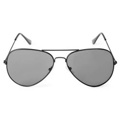 Black Aviator Sunglasses
