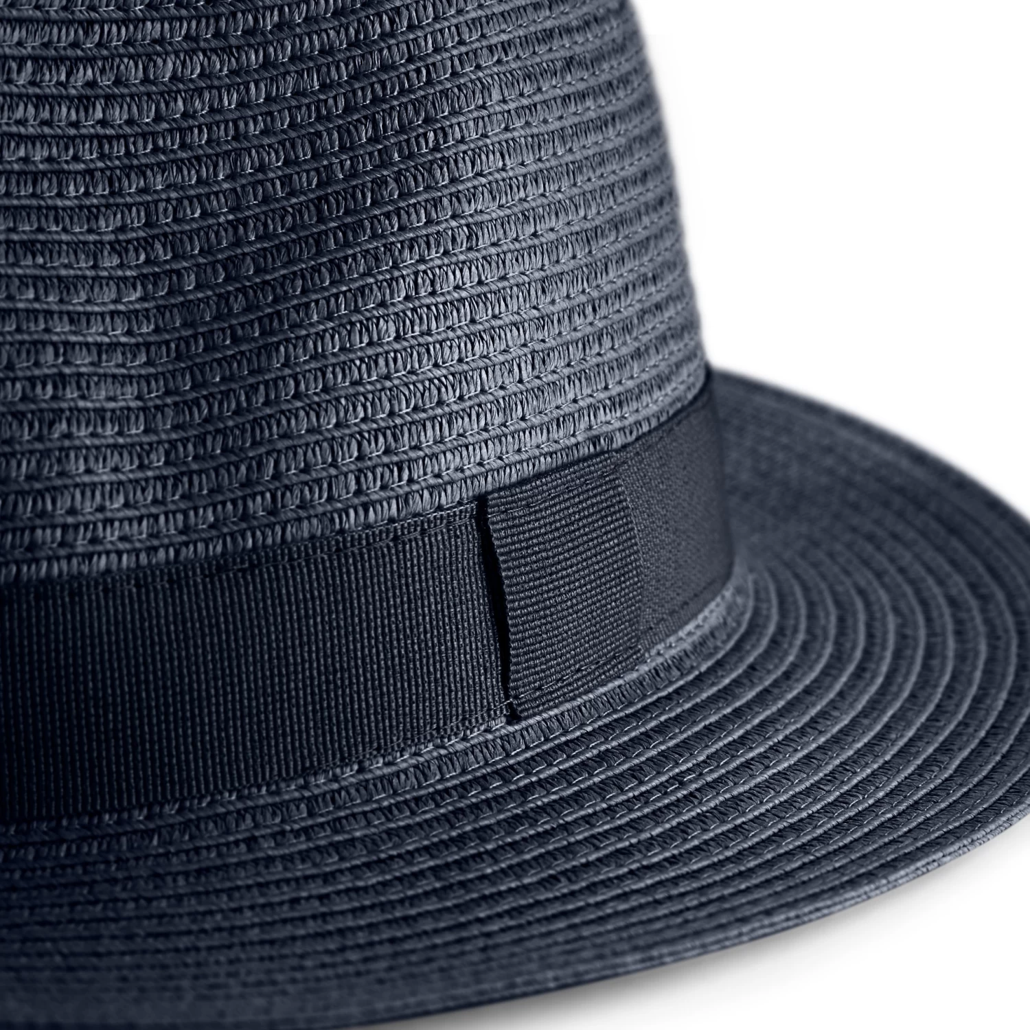 Lacuna | Royal Blue Straw Fedora - Image 5