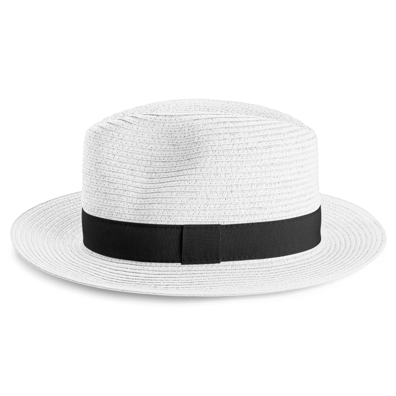 Lacuna | White Straw Fedora - Image 4