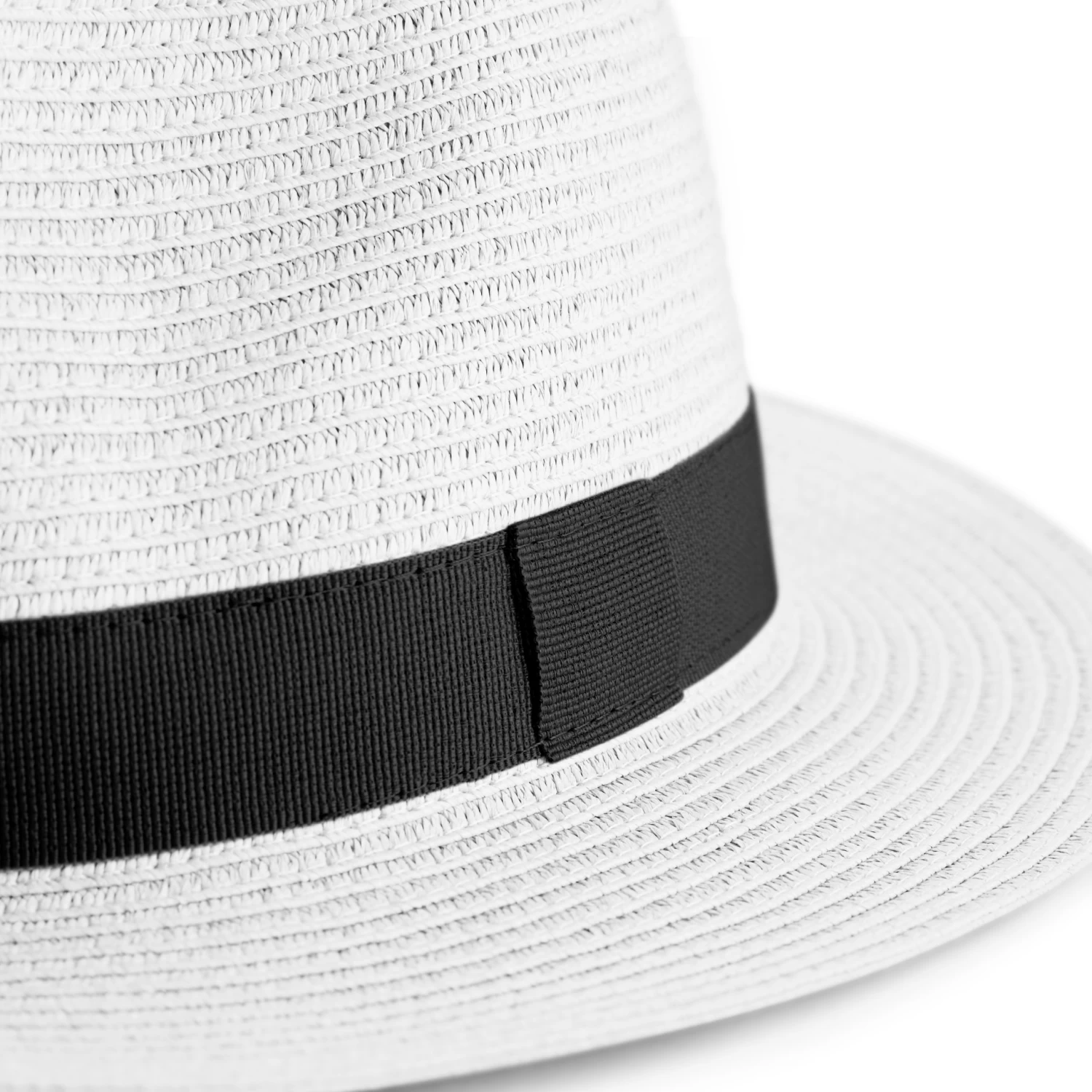 Lacuna | White Straw Fedora - Image 5
